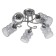 Steel Stewsvelight Lilia 3x40W E27, chrome 60x60x24 cm