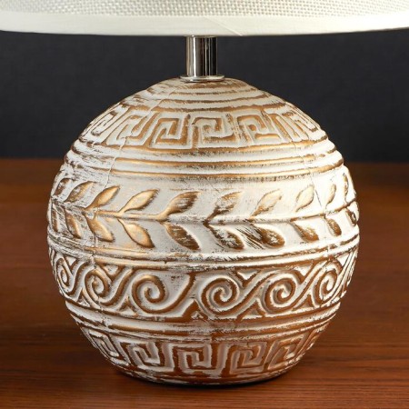 HELP LAM 38045/1 E14 40W White with golden patina 22x22x32 cm Risalux-4