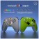 Easysmx X05 wireless gamepad with RGB backlight, green (VG-C508)