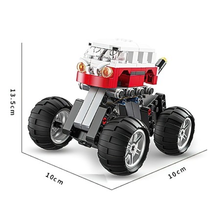 The designer inertial "SUV", 2 assembly options, 139 parts-1