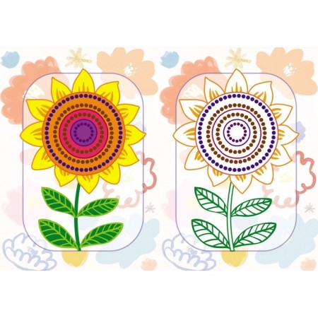 Coloring "Round dance", 8 p.-1