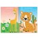 Finger coloring "Funny animals", A5, 16 p., Blue tractor