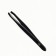 Pinzet "Premium" straight, narrow, 9 × 0.6 cm, on the blister, black color