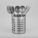 Stainless steel stand for the tablespoons of the Dolyan "India", 12 × 10 cm