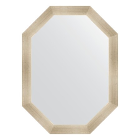 Mirror in the baguette frame, poisoned silver 59 mm, 60x80 cm