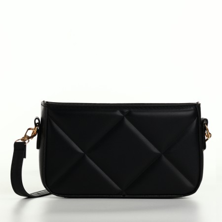 Bag Cross-Bodi with a zipper, black color