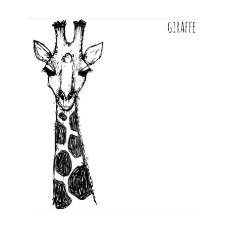 A set of napkins for setting the table "Modest Giraffe", rectangular, size 32x46 cm, 4 pcs-2