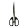 Chancellery scissors 19.0cm office plastic handles, euro suspension