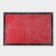 Silicone rug reinforced "eclair", 60 × 40 cm, red color