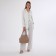 Women's bag with lightning, beige color