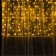 Garland "Curtain" 1.5 × 1 m, IP20, transparent thread, 180 LED, warm white glow, 8 modes, 220 V