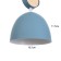 Lamp Bayerlux 34866/1 E27 40W Blue 16x16x22-122 cm