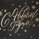 Laminated “gold” package, 21 x 30 x 15 cm, new year