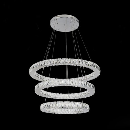 OLIMPIA 90W LED Chrome 87x87x16cm-2