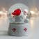 Souvenir Polystone Water Ball "Santa Morozik with a long beard" 6.5x6.5x8.5 cm