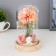 Non-chick "Pion Small" LED from 3xlr1130 batteries pink-beige 9.5x9.5x16.5 cm Risalux 736365