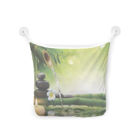 Organizer in a bath on suction cups "Nature", for storing toys and trifles, size 33 × 39 cm-2
