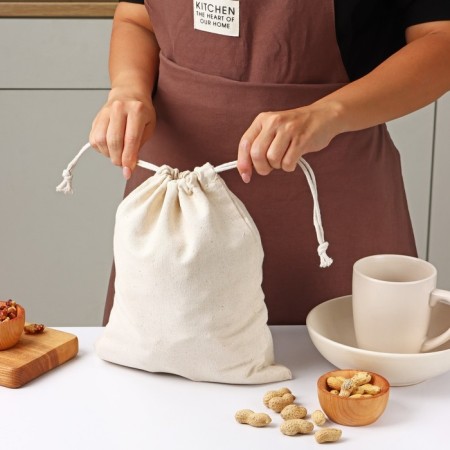Back for storing products, 25 × 30 cm, linen-4