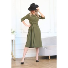 Women's dress, size 54, khaki color