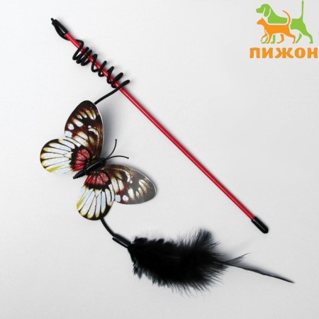 Testing "Butterfly" with feathers, mix of flowers