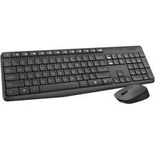 Keyboard + Logitech mk235 (ru layout) Claw: Gray Mouse: Gray USB Wireless (920-00 107352
