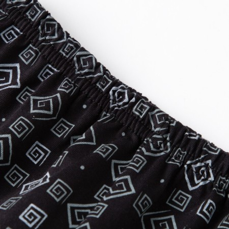 Panties for a boy, black color/labyrinth, height 116 cm (60)-1