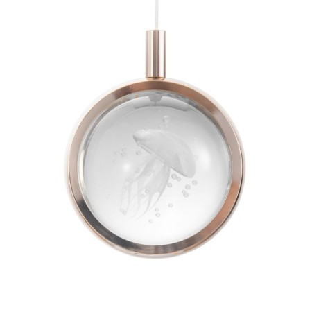 Lamp "Medusa" LED 7W 4000k gold 11x10x11-110cm Bayerlux-1