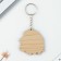 Key keychain wooden "Virgin", 4.5 x 6 cm