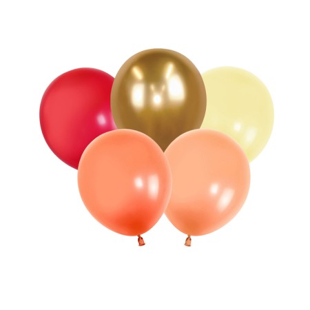 Latex ball 12 "Delicate", set 25 pcs., Mix color