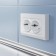 Frame for a double outlet WL04-FRAME-01-DBL-WHITE, White