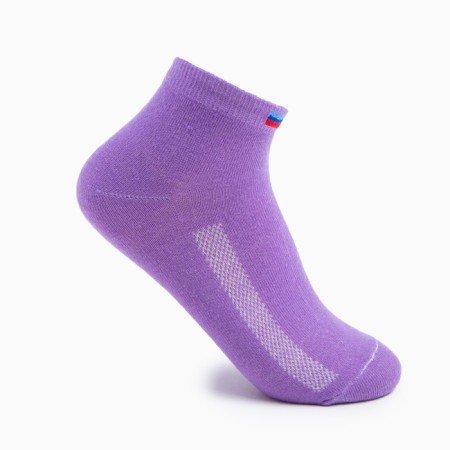Women's socks, lilac color, size 23-25