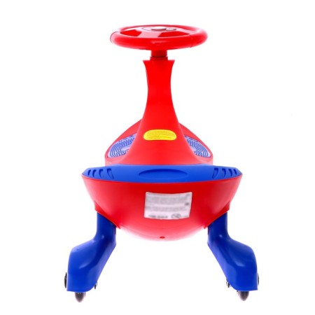 Bibikar-Tolocar "Plammar", with polyurethane wheels, the color of red-4