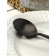 Spoon of stainless steel table Magistro "folk", length 21 cm, black color