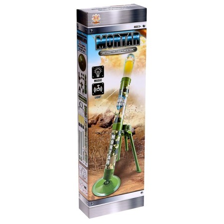 Mortar "Hammer", 3 rockets with light and sound effects in the kit-12