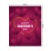 The tablecloth “Happy Valentine’s Day”, rectangular, Saten, size 145x180 cm