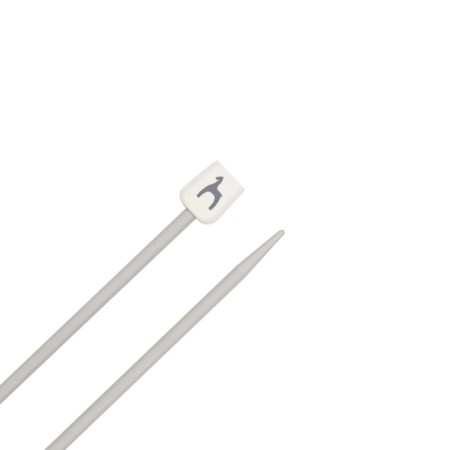 Knitting needles straight, aluminum, 4.00 mm/35cm, 2 pcs-2