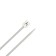 Knitting needles straight, aluminum, 4.00 mm/35cm, 2 pcs