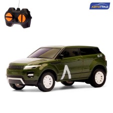 Army jeep radio -controlled machine works on batteries, green color