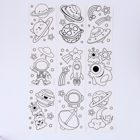 Set for creativity "Color stained -glass windows: space", 20 pcs. In the set-1