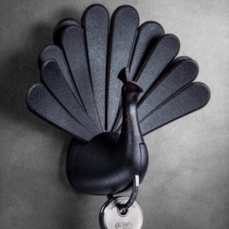 Qualy Peacock keywide, black color-2