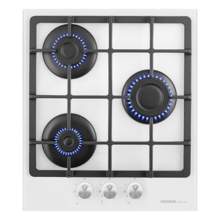 Honing surface Homsair HGG433WH, gas, 3 burners, white
