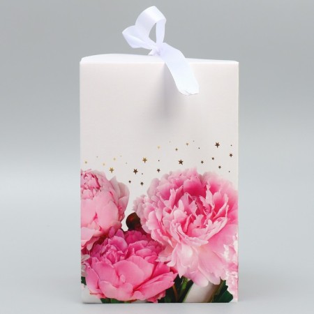 Gift folding box, packaging, “the most beautiful and sweet”, 12 x 18 x 12 cm-4
