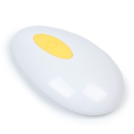 Vibroyaite Okopka, 7 x 3.5 cm, 10 modes, PDU, silicone, yellow-6
