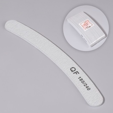 File-melon, abrasiveness 180/240, 18 cm, packing 20 pcs, color gray color-1