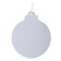 Christmas tree decoration for coloring "Elf" 4 pcs., Brush