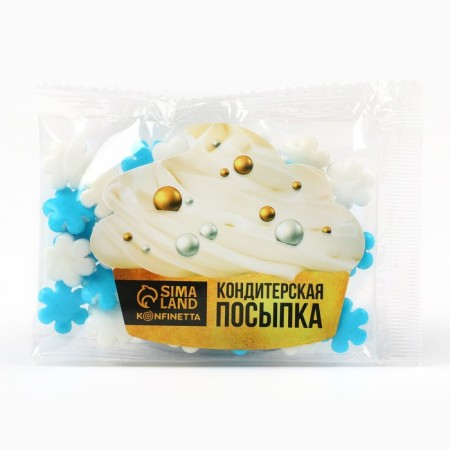 Sprinking Figure: Blue, Blue, White, 25 g.-4