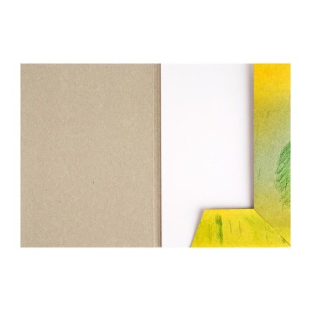 Paper for drawing by felt -tip pens A5, 20 sheets in the folder, block 160 g/m2, mix-3