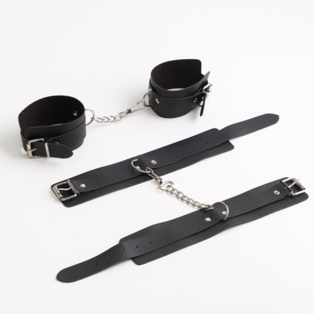 Erotic bdsm set of oka-hpki, black, 8 items-10