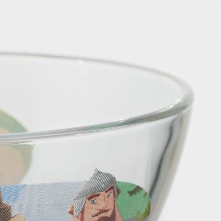 Glass salad "Three heroes. Princess ", 500 ml, d = 13 cm-3