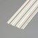 3D Rail panels foamed polystyrene 2700x120x10 mm white